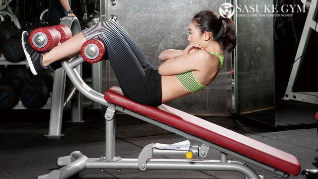 Tập cơ bụng dưới cho nữ