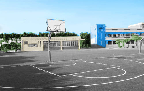 Thi công sân bóng rổ trên cả nước