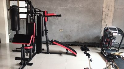 Mua giàn tạ đa năng + máy chạy bộ tại Sasuke Gym