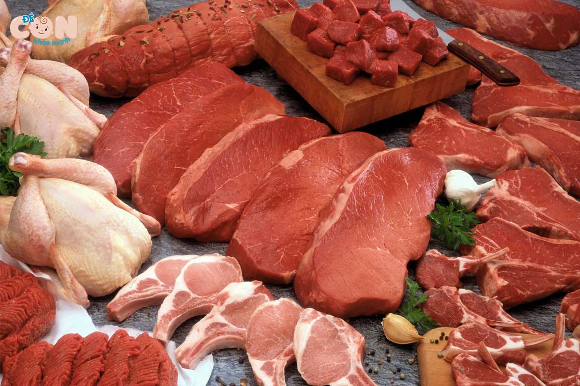 Các Loại Thịt Giàu Protein